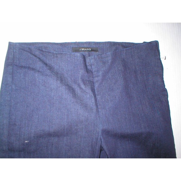 New J Brand Jeans Very Dark Blue Crop Skinny 32 Mid Rise Womens 850 Clean Rinse - Picture 3 of 8
